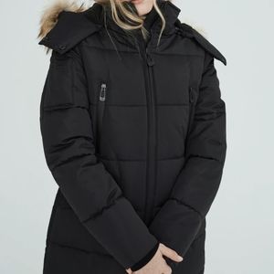 Noize women's vegan winter parka jacket coat addie